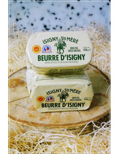 Beurre Demi-sel gros grains d'Isigny