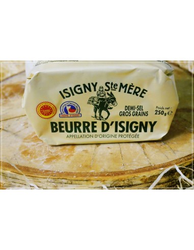 Beurre Demi-sel gros grains d'Isigny