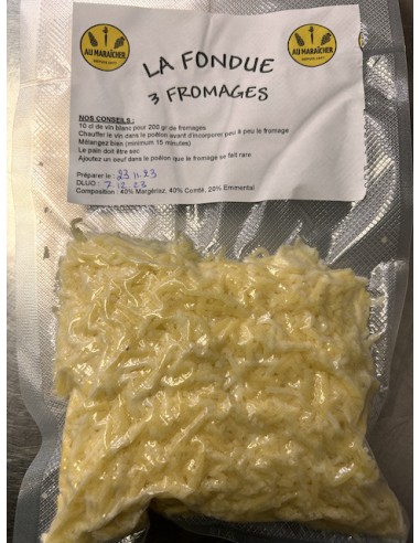 Fondue "3 fromages"